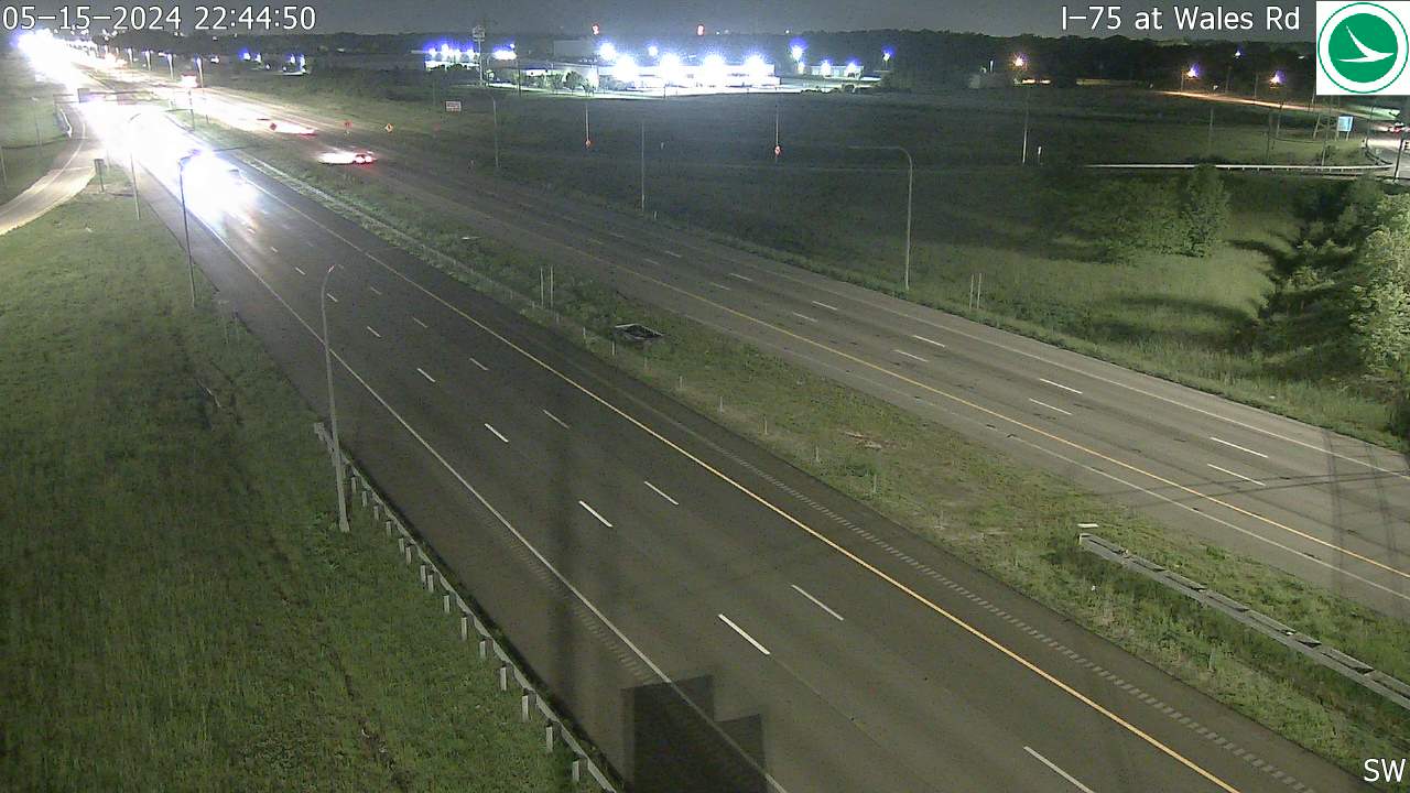 Traffic Cam I-75 at Wales Rd Player