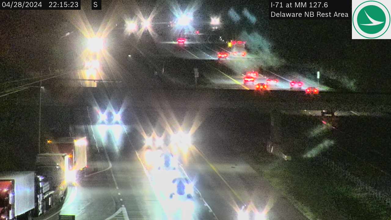 Traffic Cam I-71 at Dustin Rd/Rest Area Player