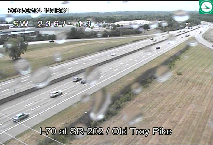 I-70 at SR-202 / Old Troy Pike Traffic Camera