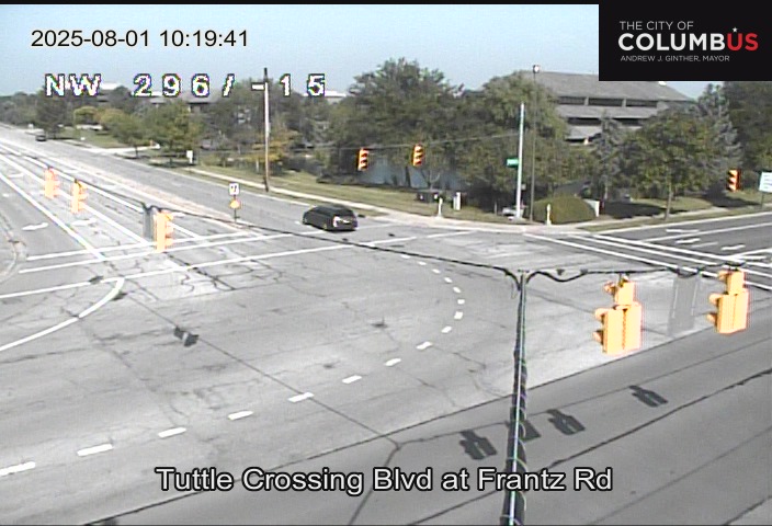 Tuttle Crossing Blvd at Frantz Rd Traffic Camera