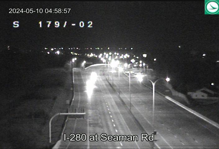 I-280 at Seaman Rd Traffic Camera
