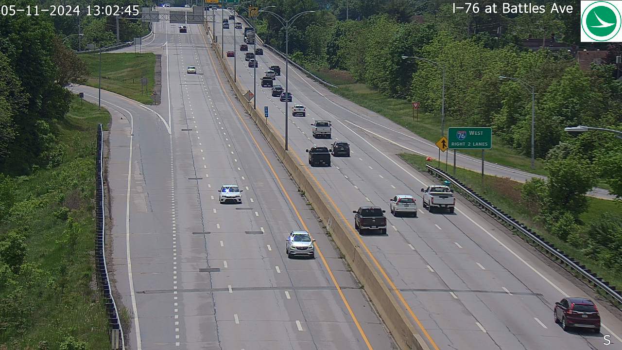 Traffic Cam I-76 at Battles Ave Player