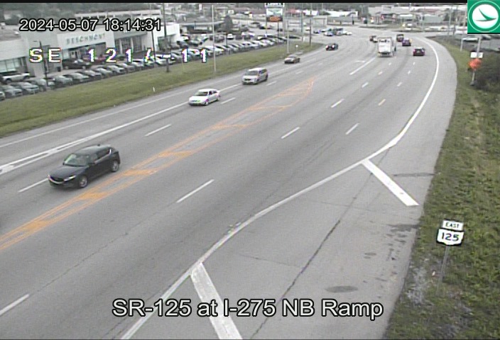 Traffic Cam SR-125 at I-275 NB Ramp Player