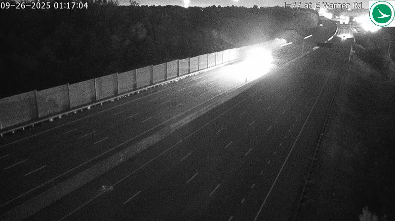 Traffic Cam I-77 at E Warner Rd Player