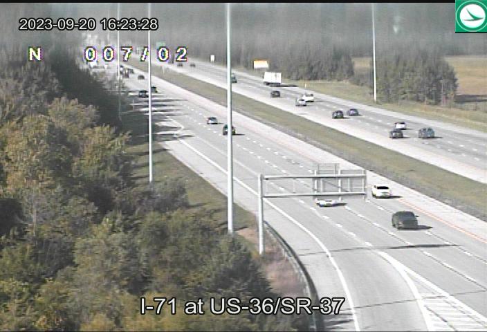 Traffic Cam I-71 at US-36/SR-37 Player