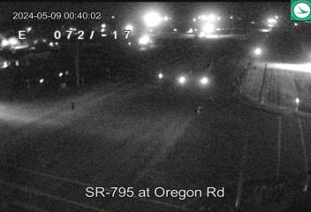 Traffic Cam SR-795 at Oregon Rd Player