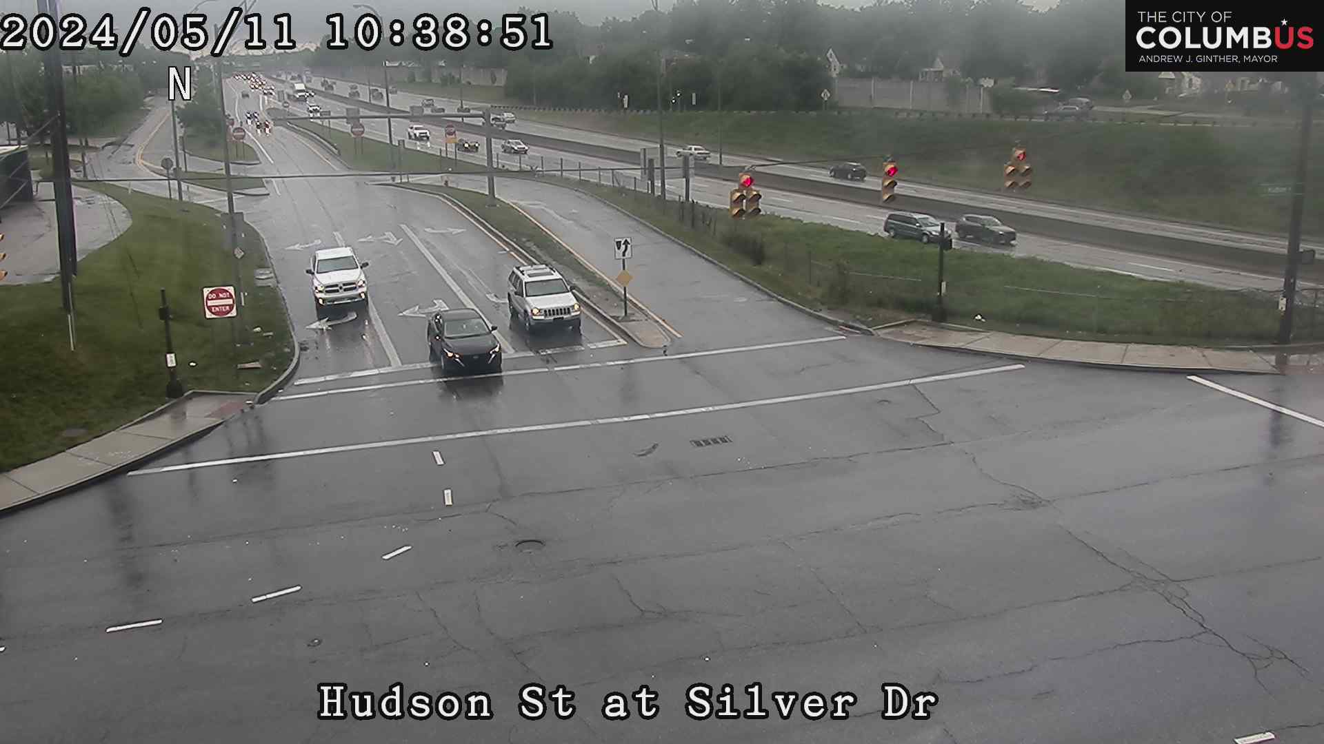 Traffic Cam Hudson St at Silver Dr Player