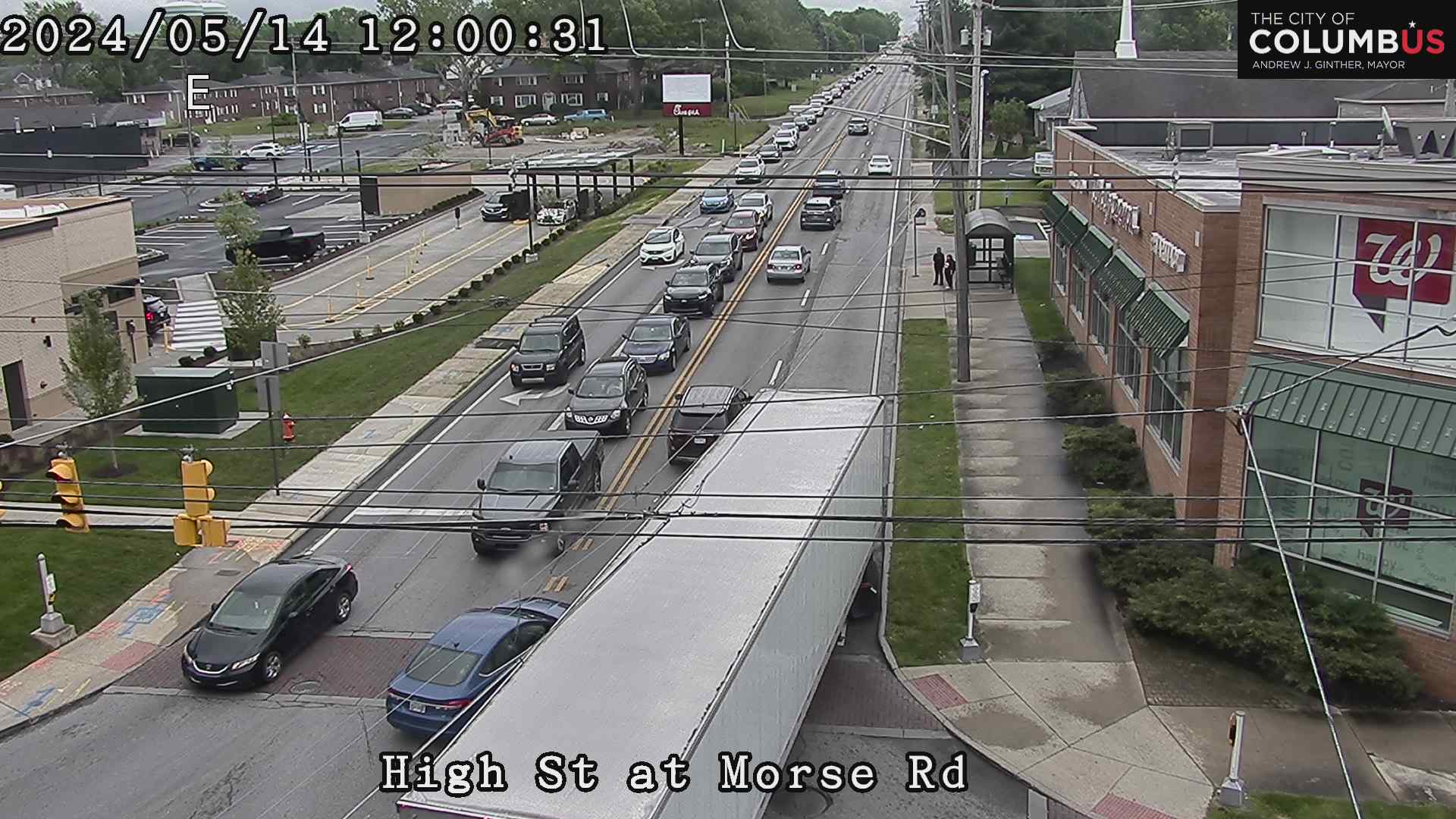 Traffic Cam High St at Morse Rd Player