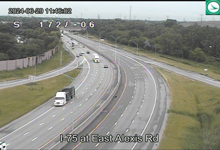 Traffic Cam I-75 at East Alexis Rd Player