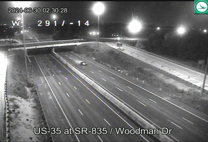 Traffic Cam US-35 at SR-835 / Woodman Dr Player