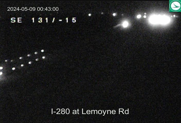 I-280 at Lemoyne Rd Traffic Camera