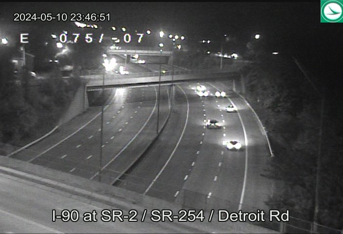 I-90 at SR-2 / SR-254 / Detroit Rd Traffic Camera