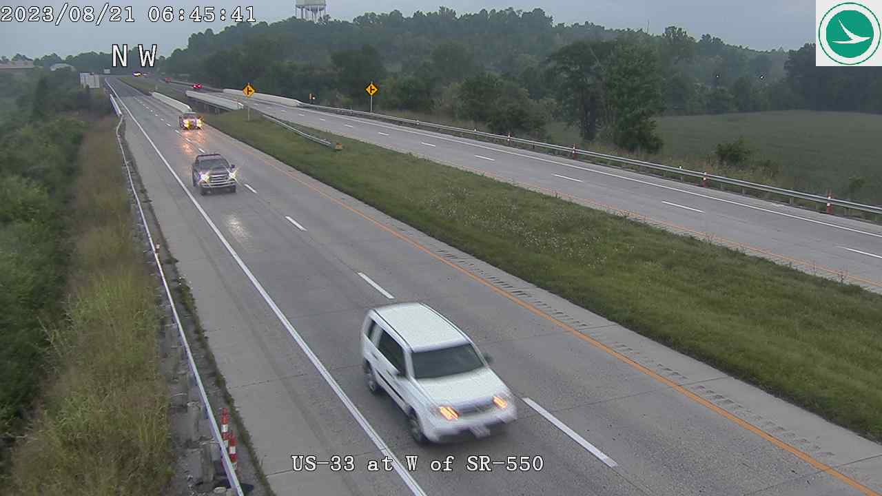 US-33 at W of SR-550 Traffic Camera