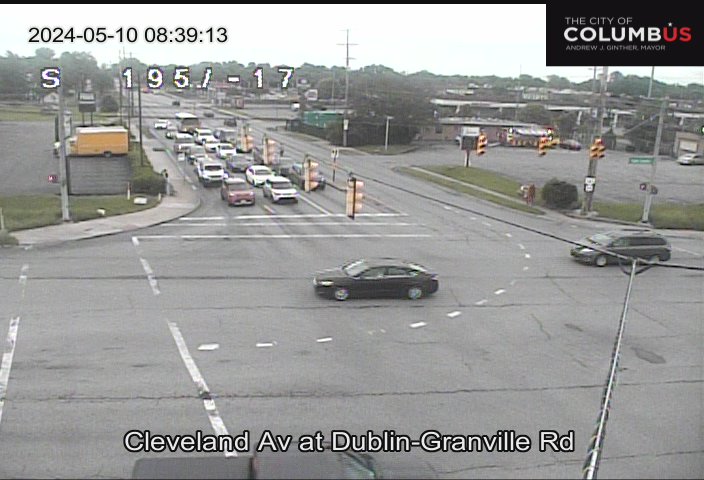 SR-161/Dublin-Granville Rd at Cleveland Ave Traffic Camera