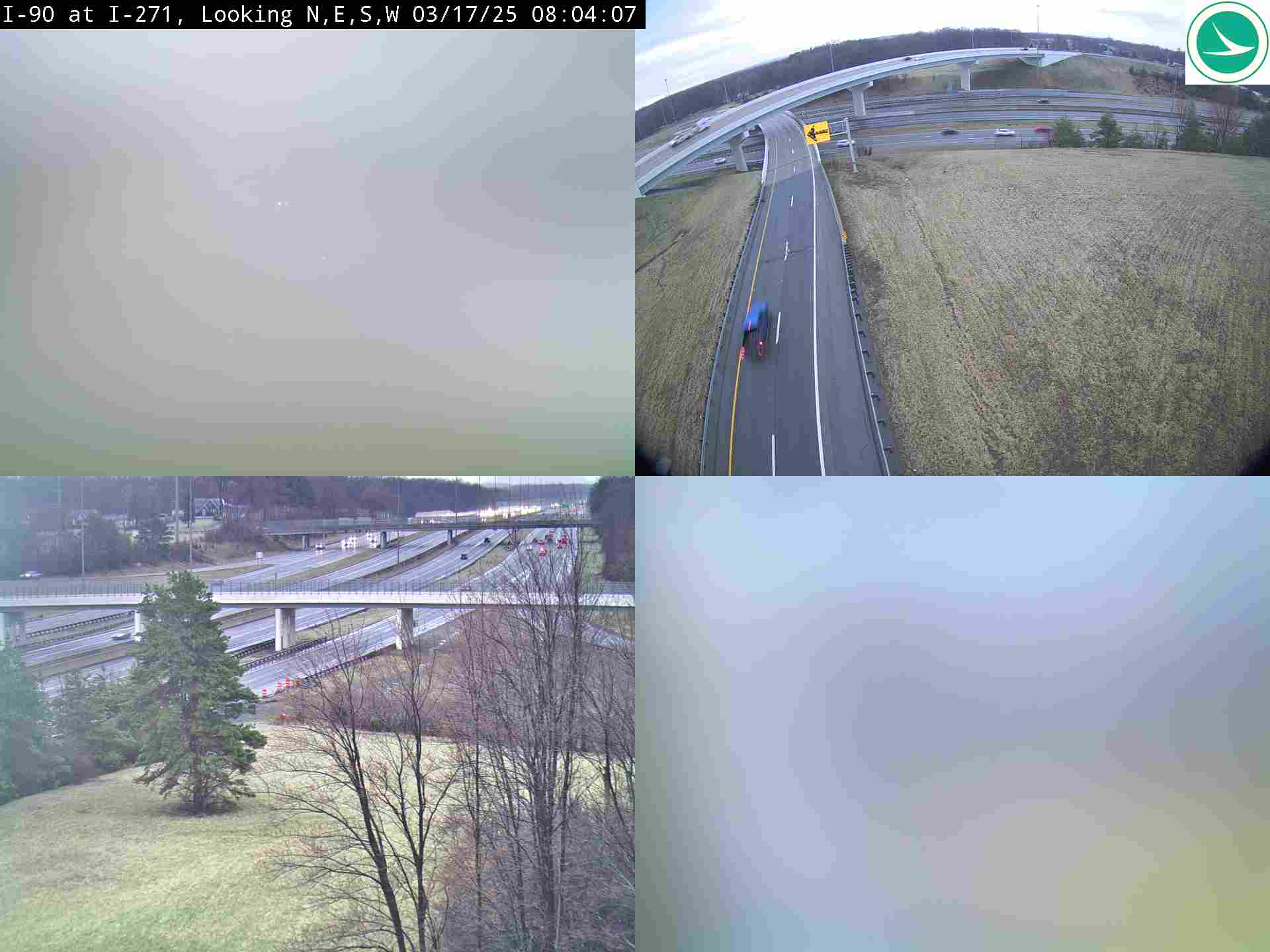 I-90 at I-271 Traffic Camera