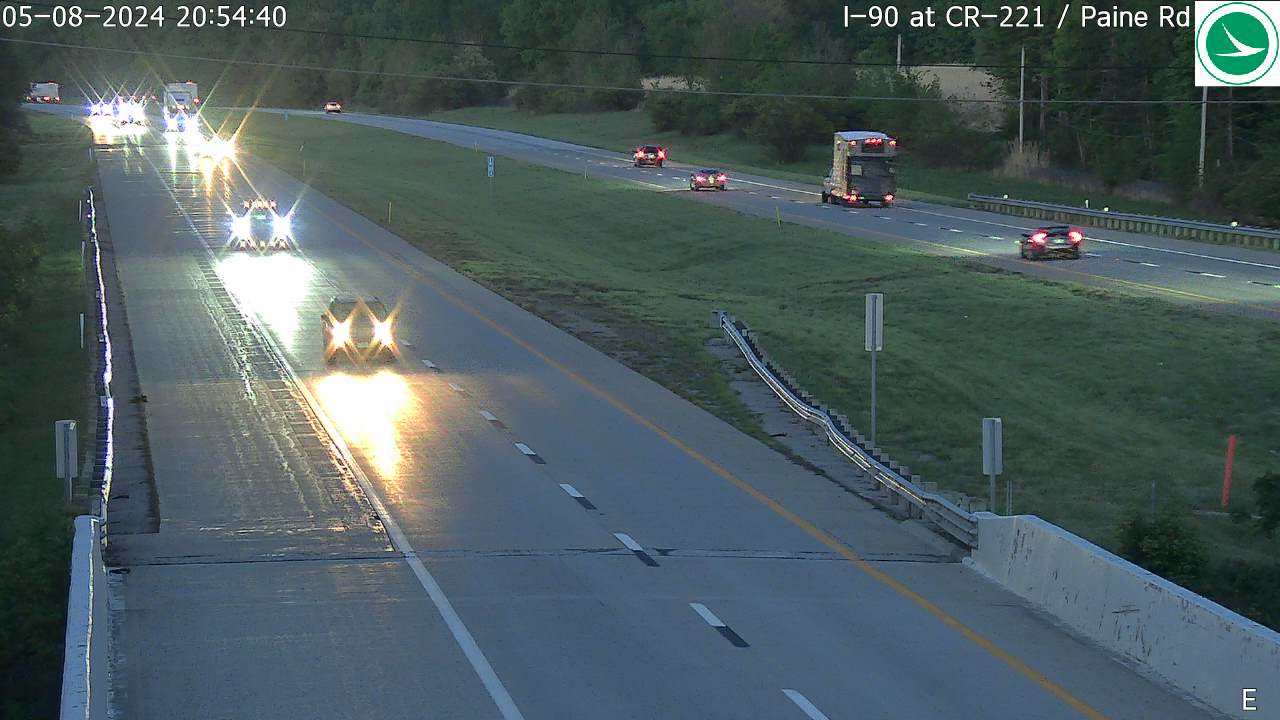 Traffic Cam I-90 at CR-221 / Paine Rd Player