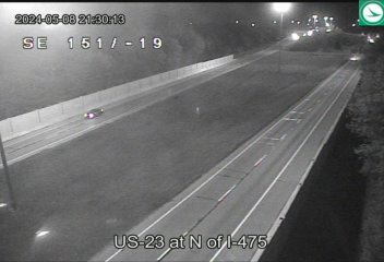 Traffic Cam US-23 at N of I-475 Player