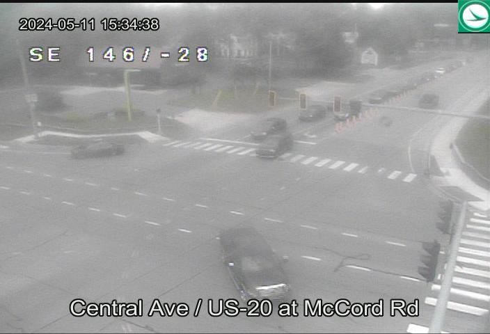 Central Ave / US-20 at McCord Rd Traffic Camera