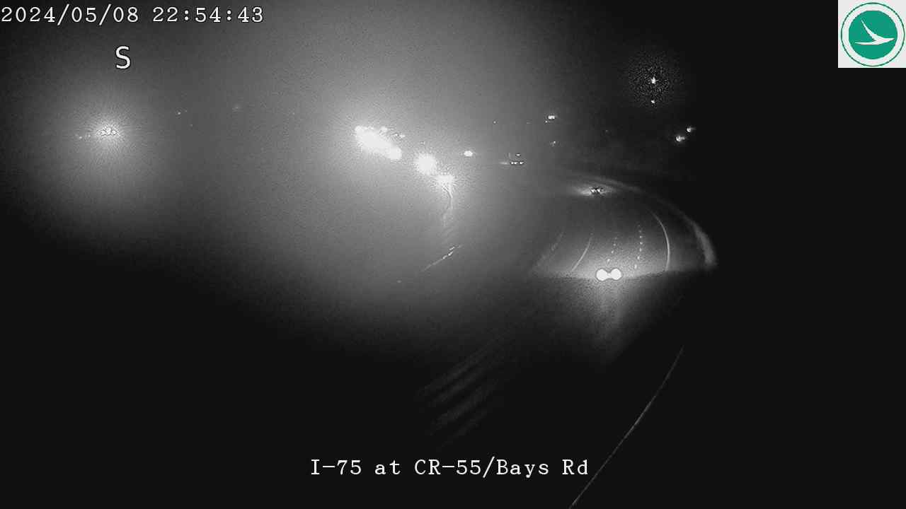 Traffic Cam I-75 at CR-55/Bays Rd Player