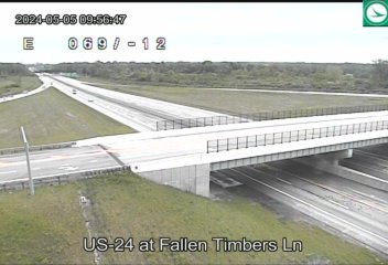 Traffic Cam US-24 at Fallen Timbers Ln Player
