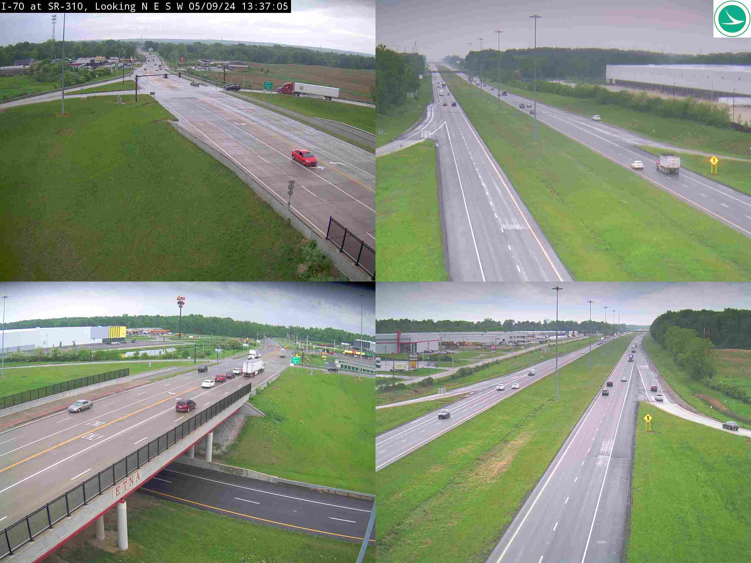 I-70 at SR-310 Traffic Camera