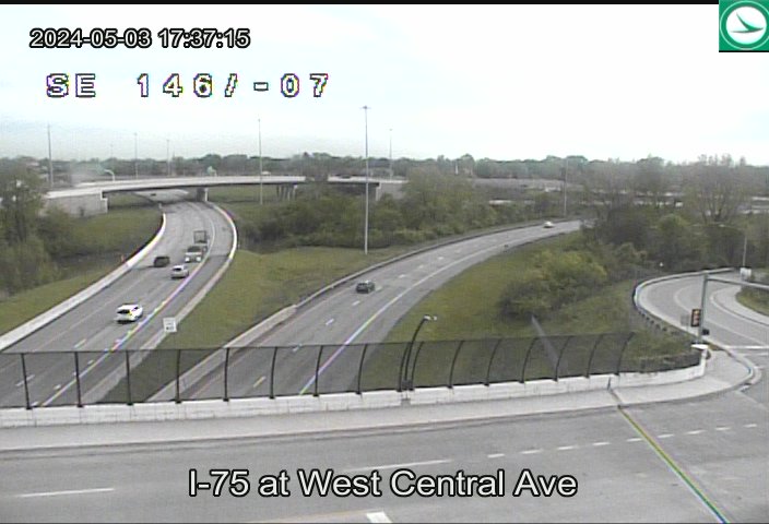Traffic Cam I-75 at West Central Ave Player