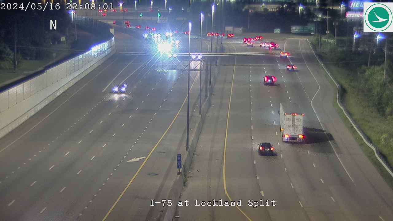 Traffic Cam I-75 at Lockland Split Player