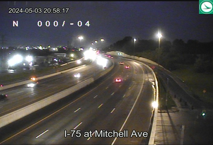 Traffic Cam I-75 at Mitchell Ave Player