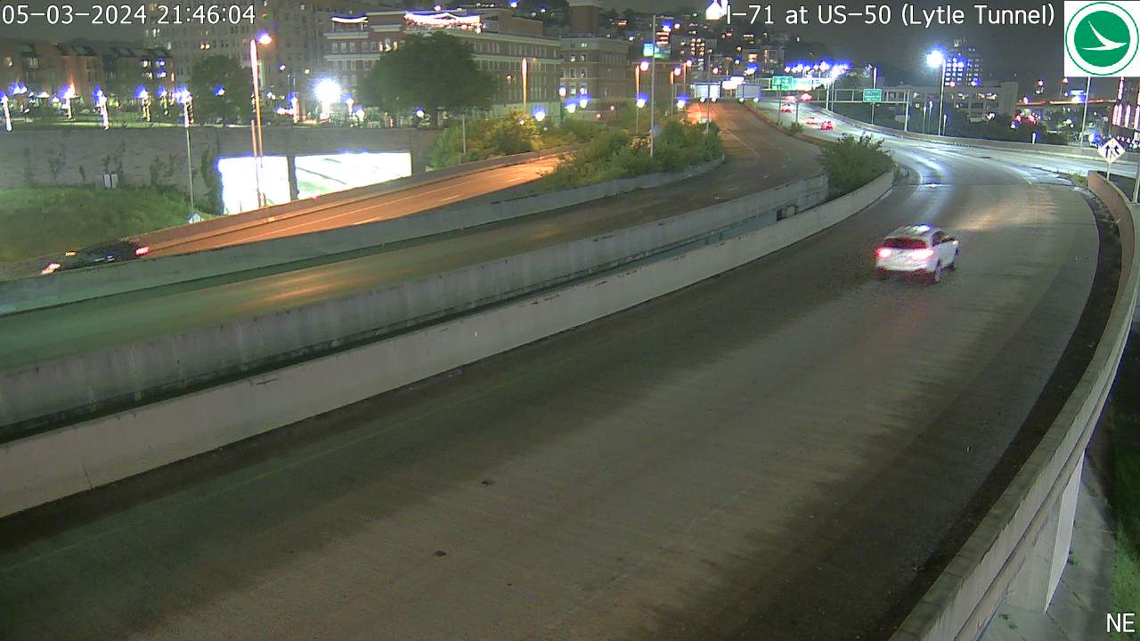 I-71 at US-50 (Lytle Tunnel) Traffic Camera