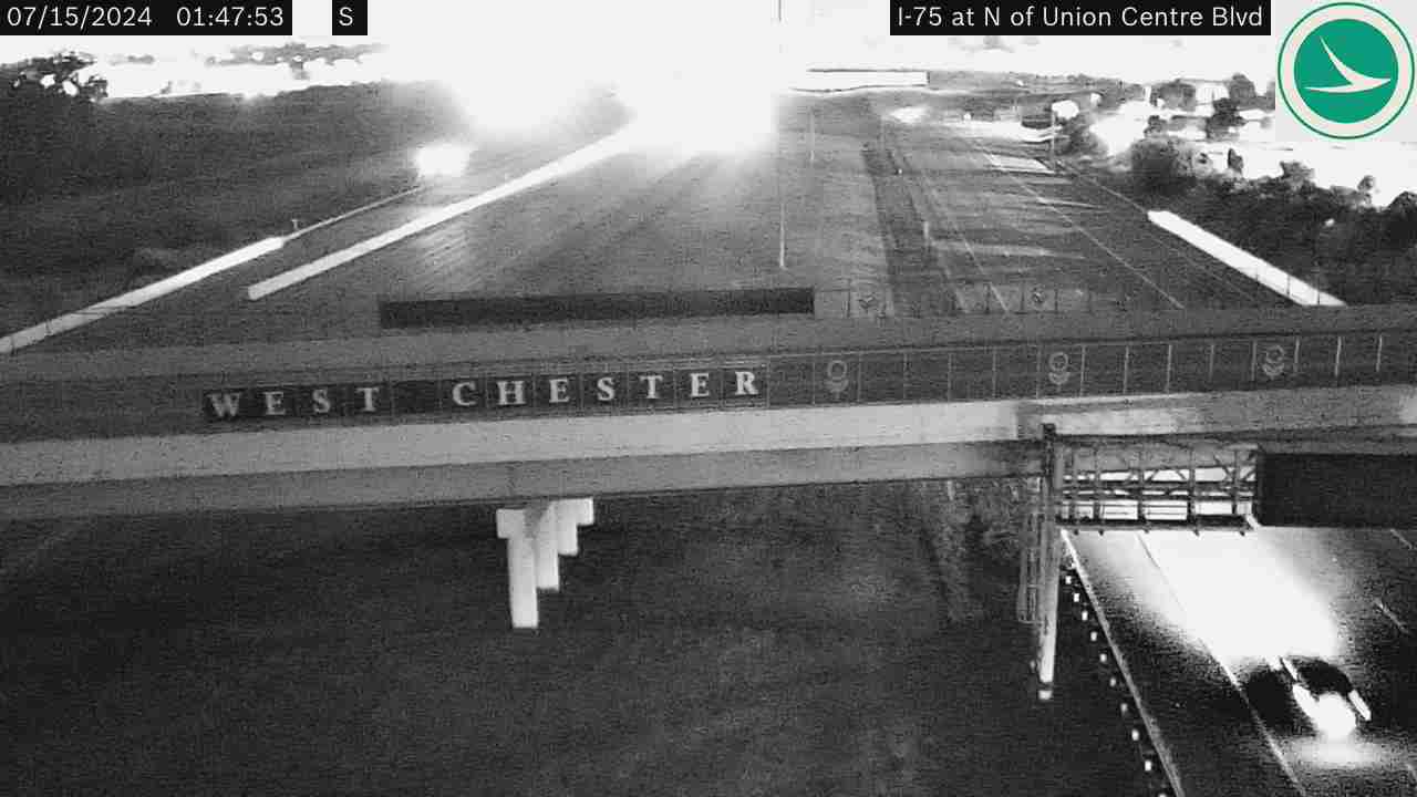Traffic Cam I-75 at N of Union Centre Blvd Player