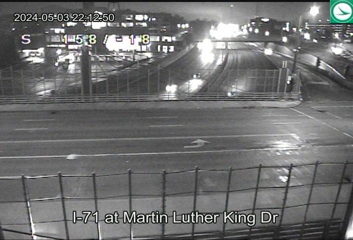 I-71 at Martin Luther King Dr Traffic Camera