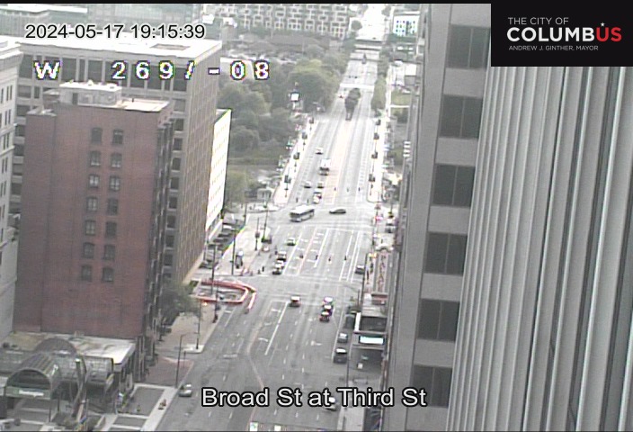 Traffic Cam Broad St at 3rd St Player