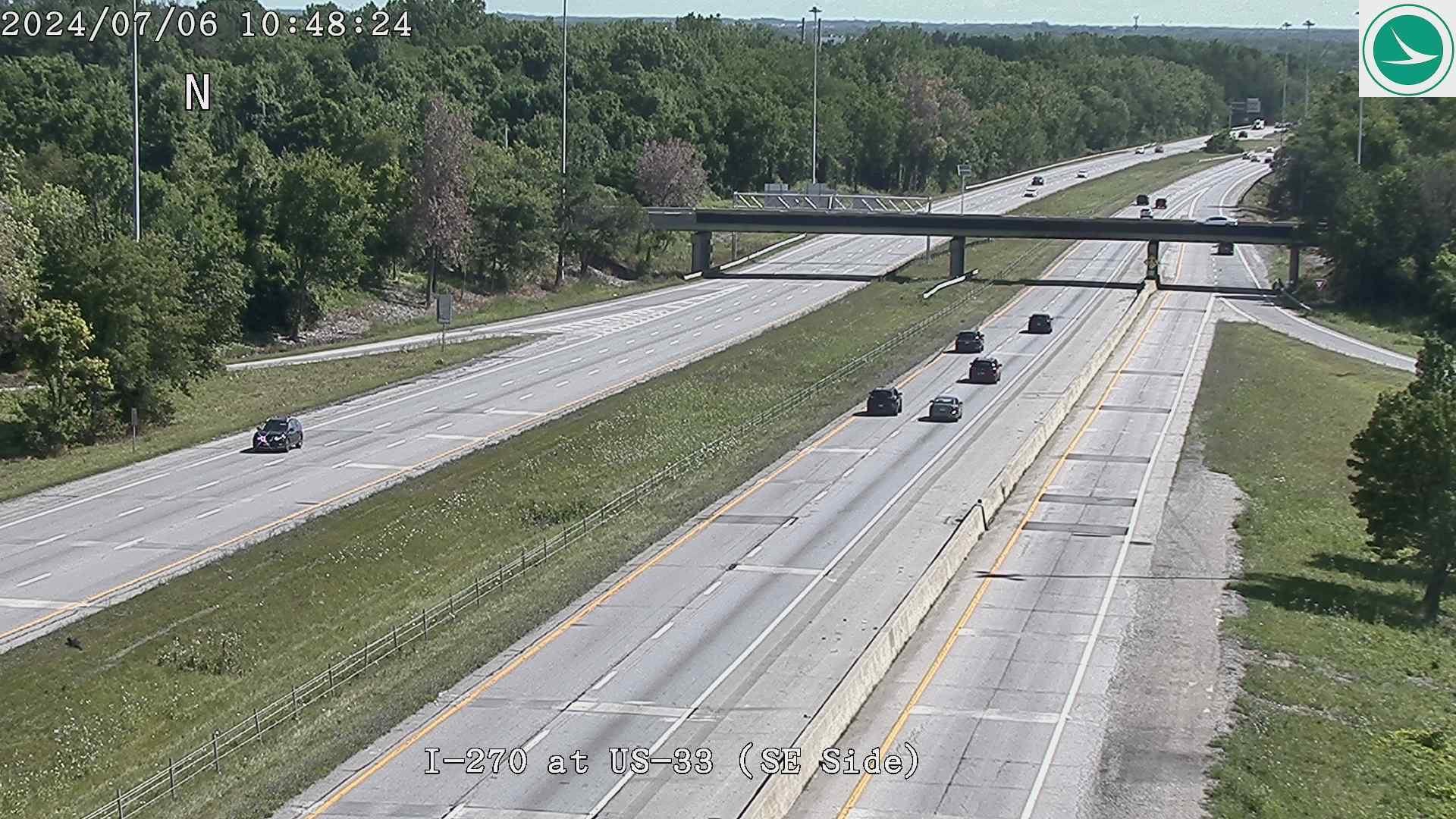 Traffic Cam I-270 at US-33 (SE Side) Player