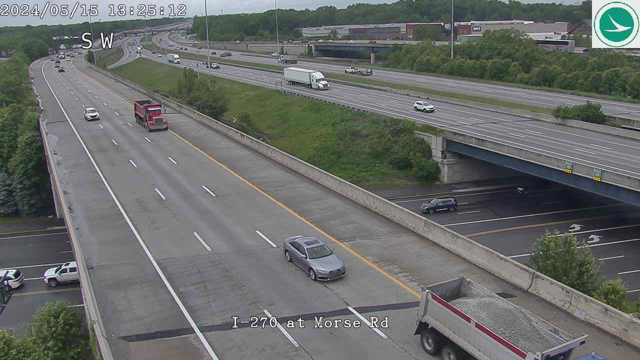 Traffic Cam I-270 at Morse Rd Player