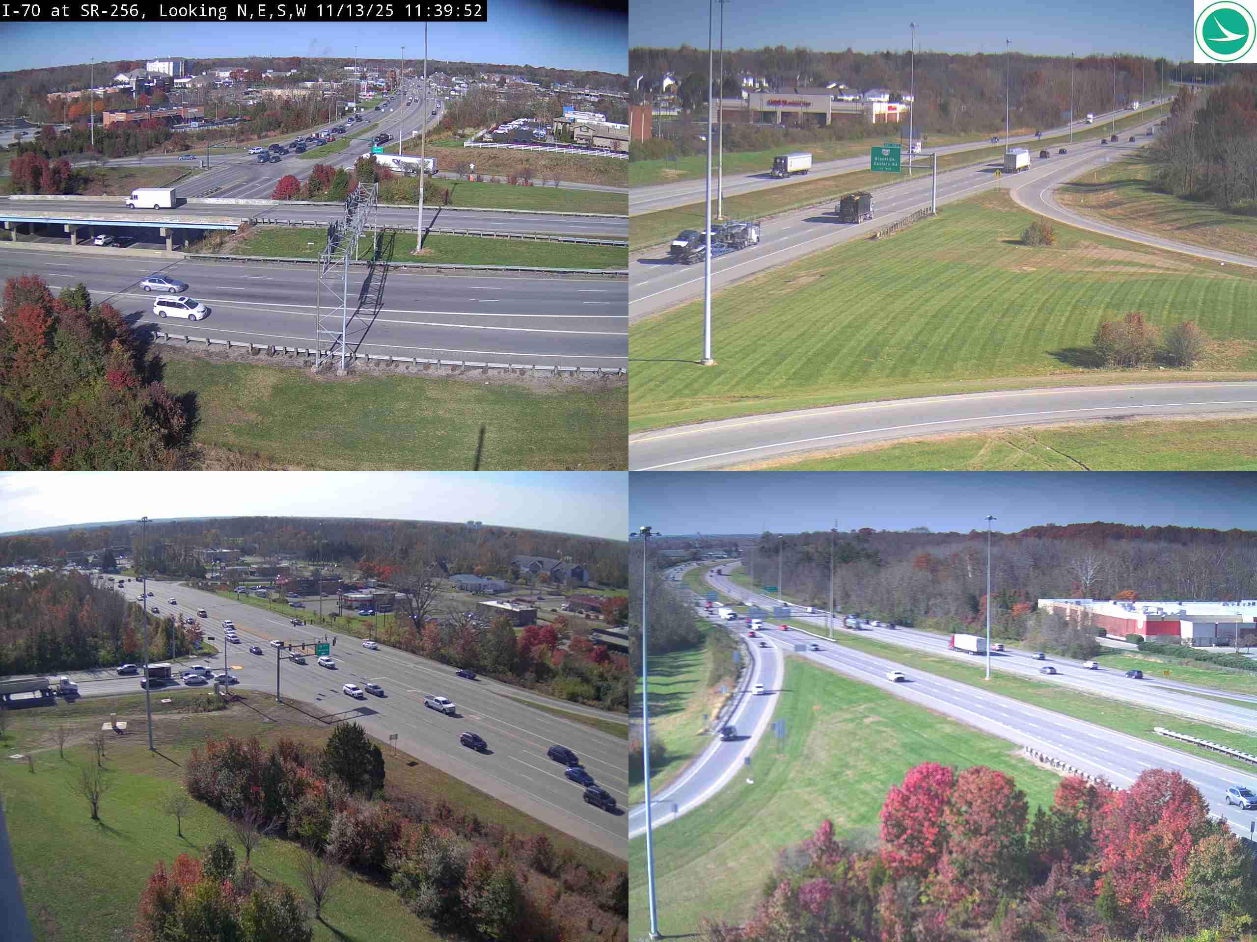 Traffic Cam I-70 at SR-256 Player