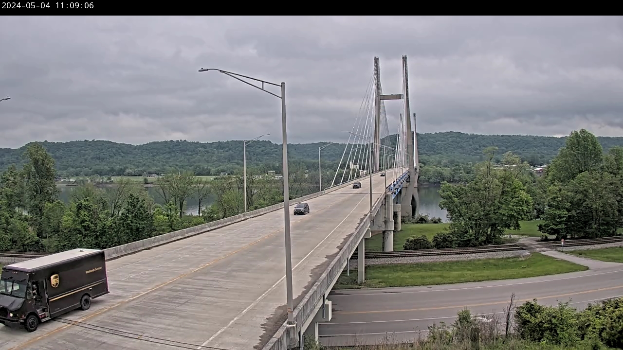 US 68 MP 18 @ Ohio River Brdg Maysville - North Traffic Camera