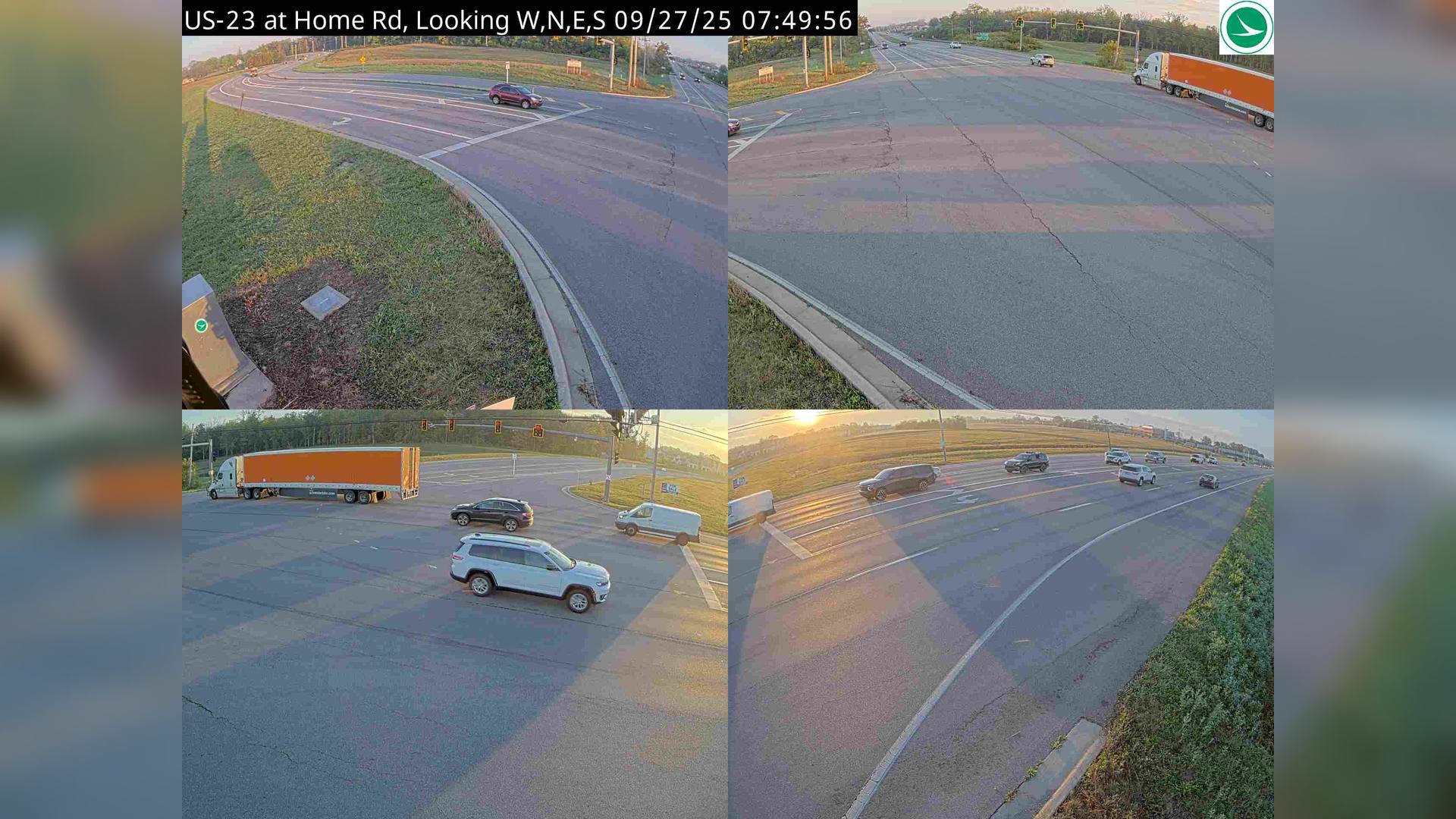 Traffic Cam Lewis Center: US-23 at Home Rd Player