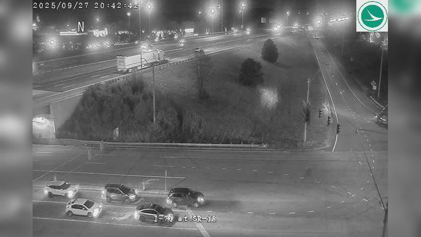 Windfall: I-71 at SR-18 - Medina Rd Traffic Camera