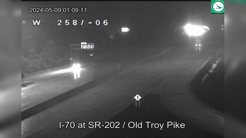 Traffic Cam Huber Heights: I-70 at SR-202 - Old Troy Pike Player