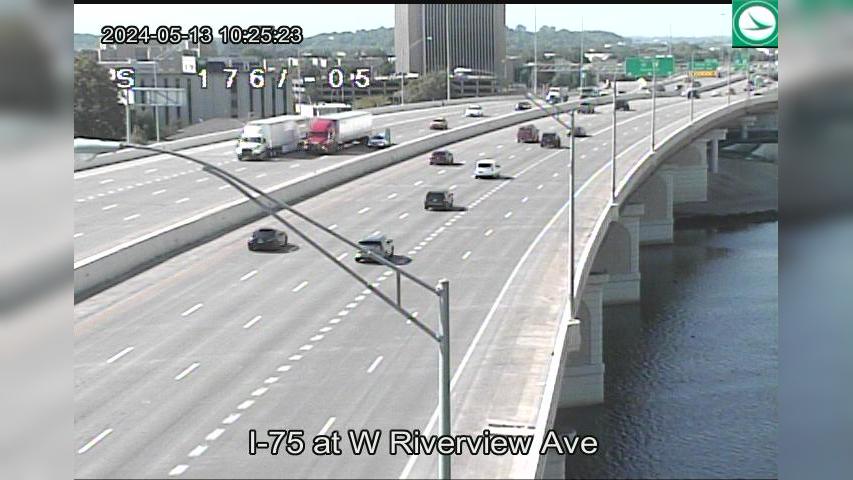 McPherson Town Historic District: I-75 at W Riverview Ave Traffic Camera