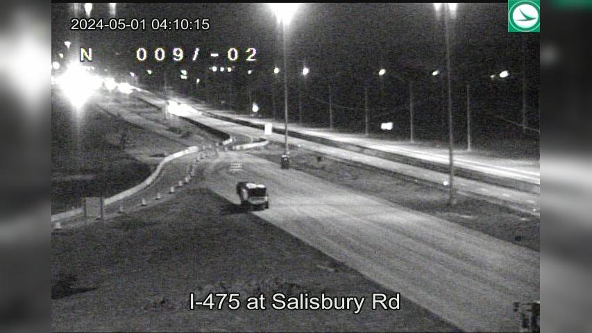 Traffic Cam Maumee: I-475 at Salisbury Rd Player