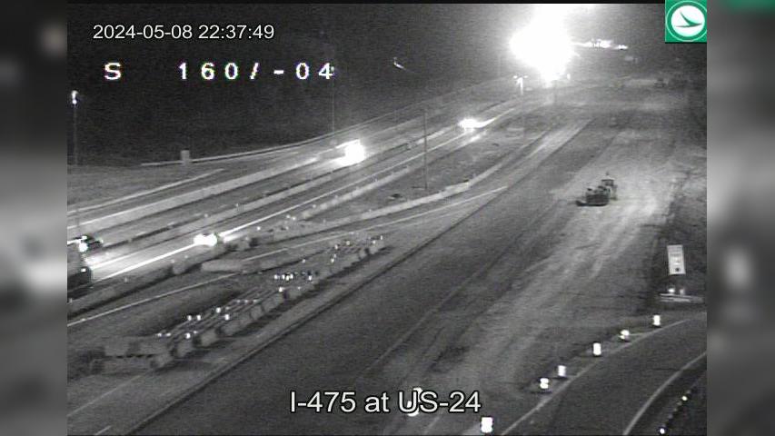 Traffic Cam Maumee: I-475 at US-24 Player