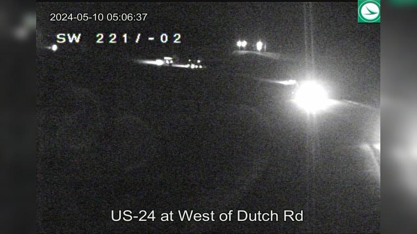 Waterville Commercial Historic District: US-24 at West of Dutch Rd Traffic Camera