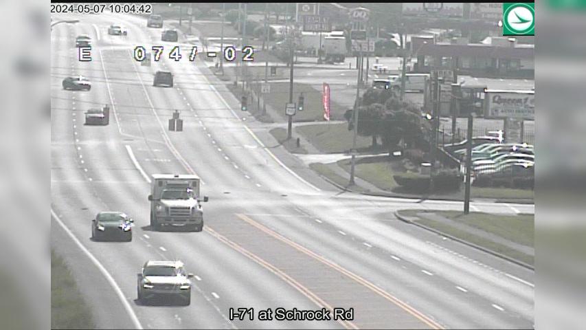 Traffic Cam Columbus: City of - I-71 at Schrock Rd Player