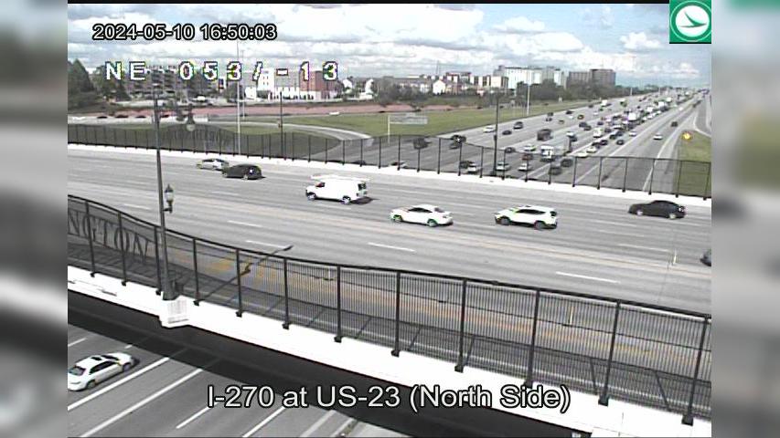 Traffic Cam Northwoods: I-270 at US-23 (North Side) Player