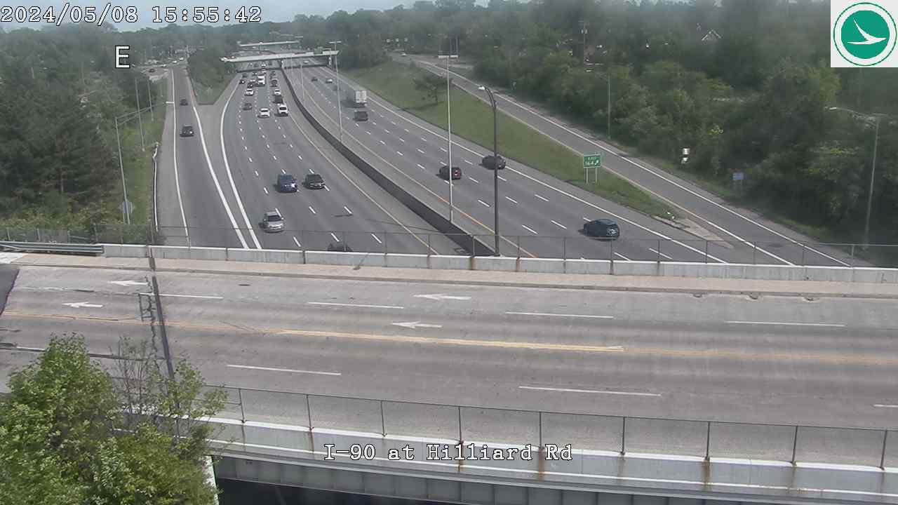 Traffic Cam Lakewood: I-90 at Hilliard Rd Player