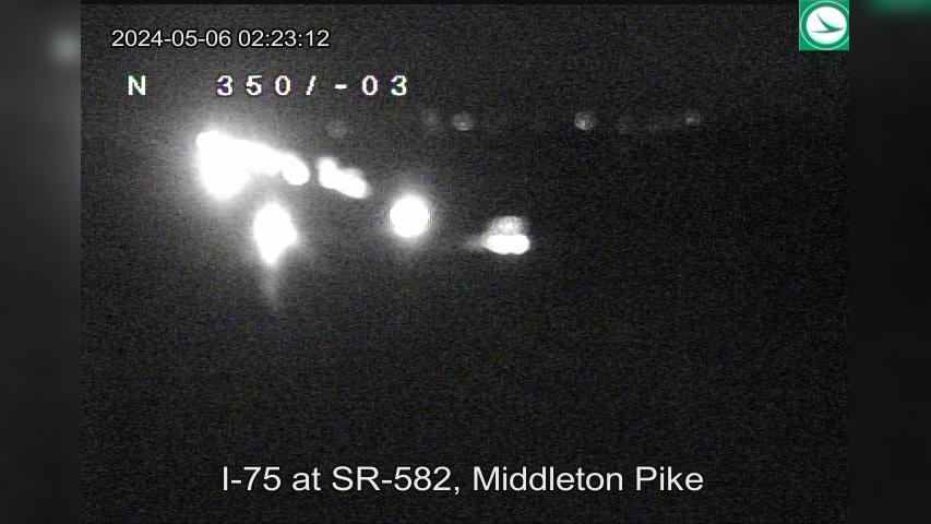 Dunbridge: I-75 at SR-582, Middleton Pike Traffic Camera