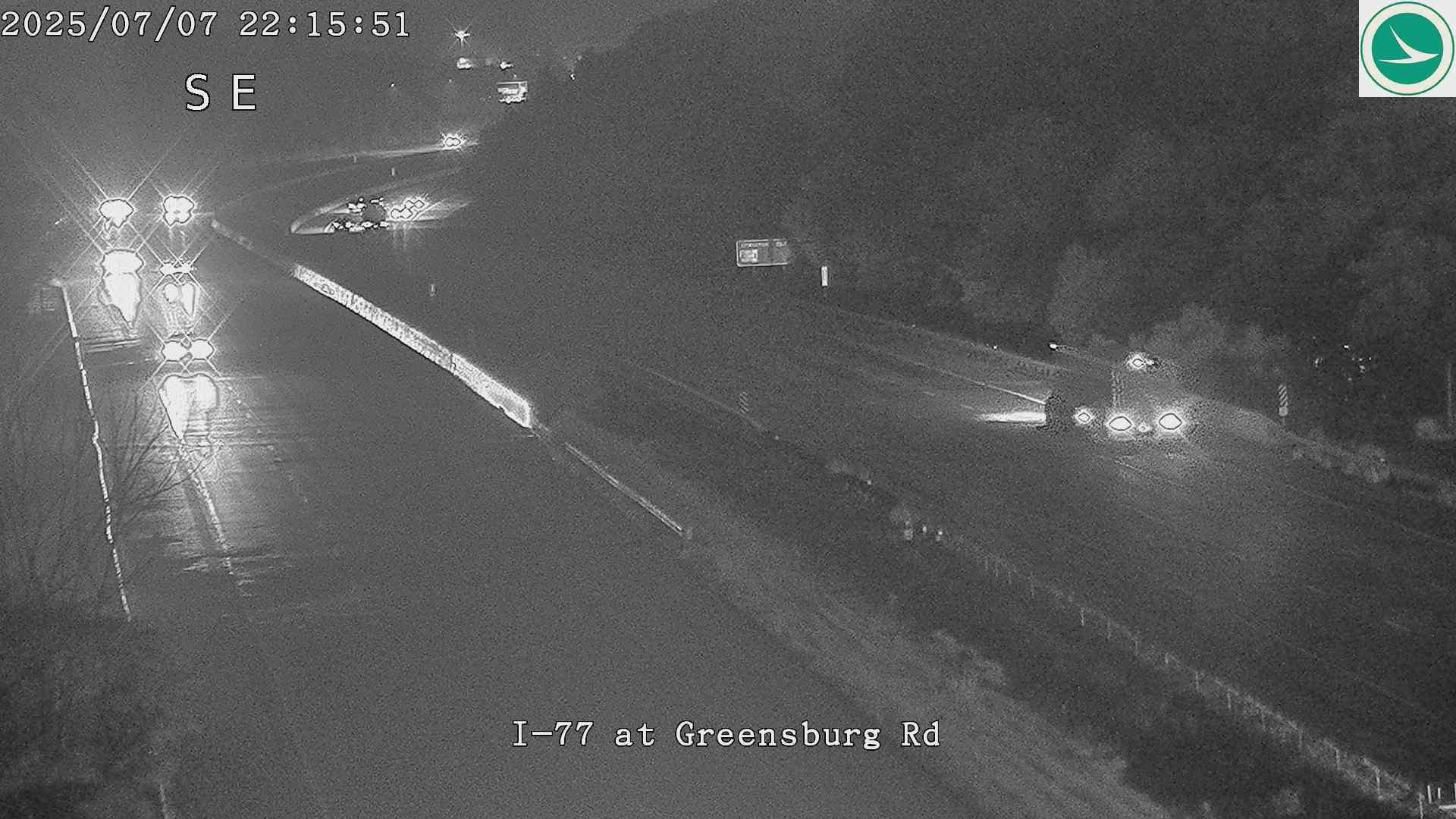 Traffic Cam Green: I-77 at Greensburg Rd Player