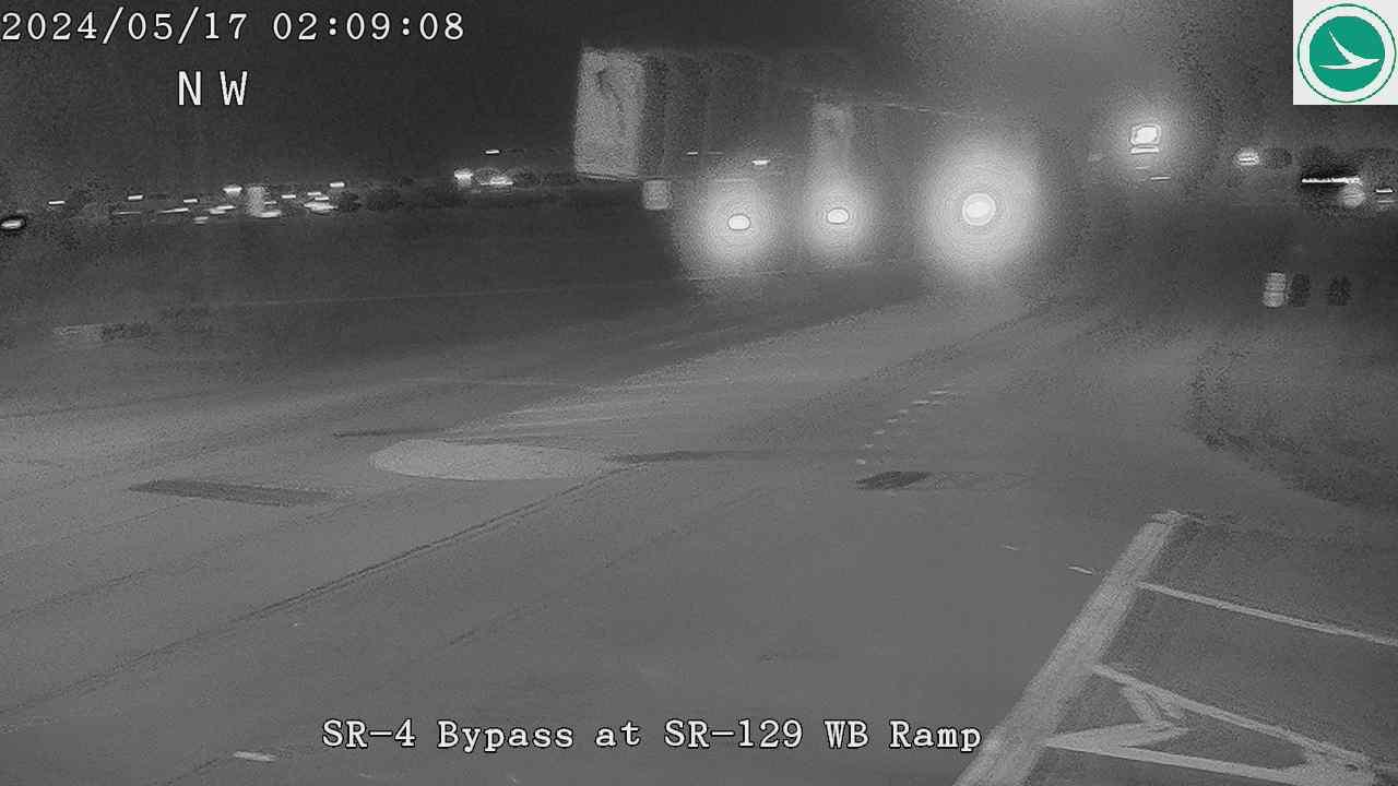 Traffic Cam Belmont: SR-4 Bypass at SR-129 WB Ramp Player