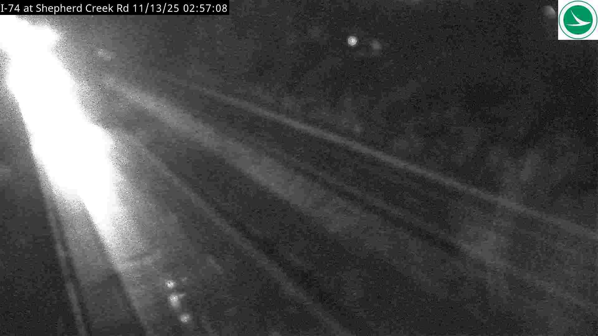 Traffic Cam Mount Airy Center: I-74 at Shepherd Creek Rd Player